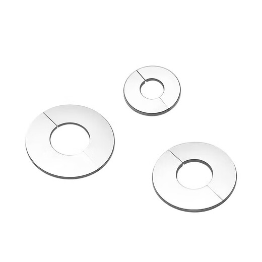 Shouli stainless steel decorative cover faucet triangle valve thickened snap-on water pipe cover hole cover shower cover cover 21