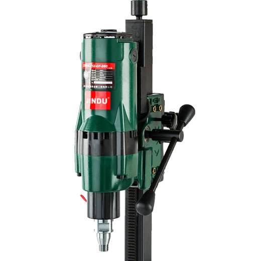 XMSJ Jindu Wasserbohrmaschine Bohrmaschinen -Engineering -Bohrmaschine Hochleistungsbohrmaschine vertikaler Strassbeton -Kernhalter Jindu 9230 Modell 3500W Paket Two