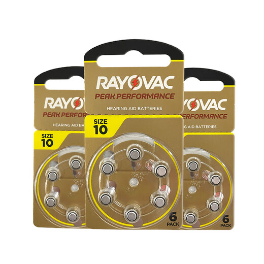 Weiting Retwei Extrahealer ACCESSOIRES DE BATTERIE SPÉCIAL A13 Air zinc A10 Button Electronics A312 Original 675 Peak10 [10 planches 60 pièces]
