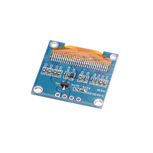 0.96-inch OLED display module 128x64 I2C communication SSD1315 12864 LCD screen IIC serial 7-pin blue display