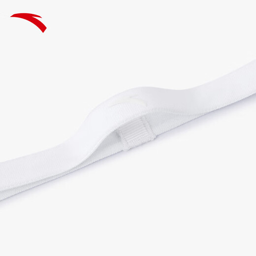 安踏（ANTA）头带男女夏季跑步防滑轻便透气吸汗汗带运动发带普拉提束发带头巾 【吸湿防滑】黑/白-1 均码