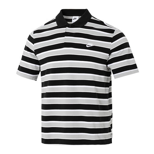 Nike (Nike) Kurzärärmelte T-Shirt Herren Sommersport und ungezwungen atmungsaktive Polo-Hemd-Tennis-Respel atmungsable DM6951-010 FN3897-010 L