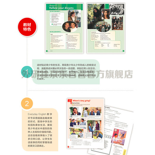 Cambridge English Youth Edition 5 Student Pack (First Edition Click-Read Edition) English in Mind Student Book + Synchronous Training