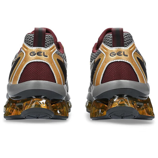 亚瑟士（asics）GEL-QUANTUM KINETIC 男士复古运动休闲鞋舒适减震耐磨跑步鞋 银黑1203A270.022 标准42.5/US9