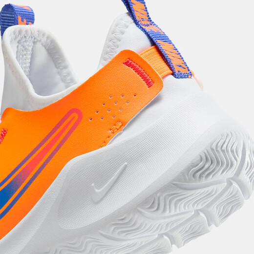 Nike Nike Fácil de usar y quitar zapatos deportivos para niños y niñas Flex Runner 4 Carreteras informales para niños FN1449-101 28 [Longitud de pie sugerida 17 cm]