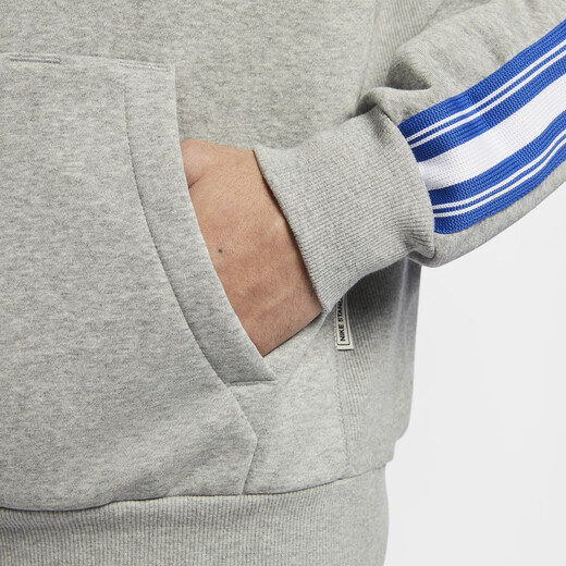 Nike (Nike) Offizieller Therma-Fit-Männer Plus Fleece Basketball Pullover Hoodie HJ3882 063 Farbeinstellung Dunkelgrau/helles Elfenbeinweiß XL