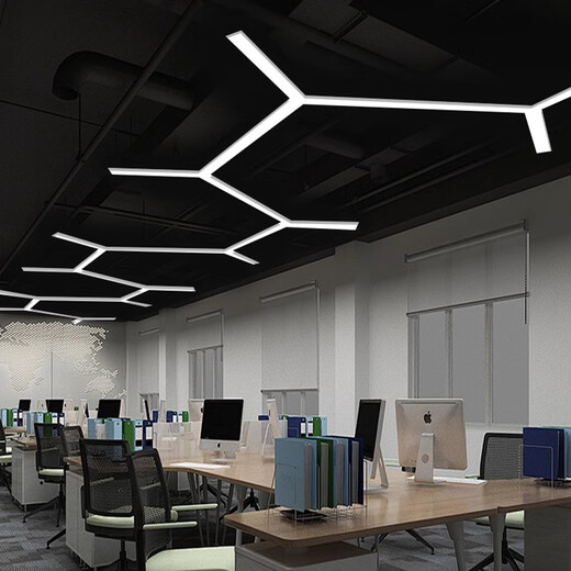 Fanyao integrated super bright light tube, five-sided light-emitting, three-proof model, can be spliced into office car wash room, 1.2 meters-120W-white light