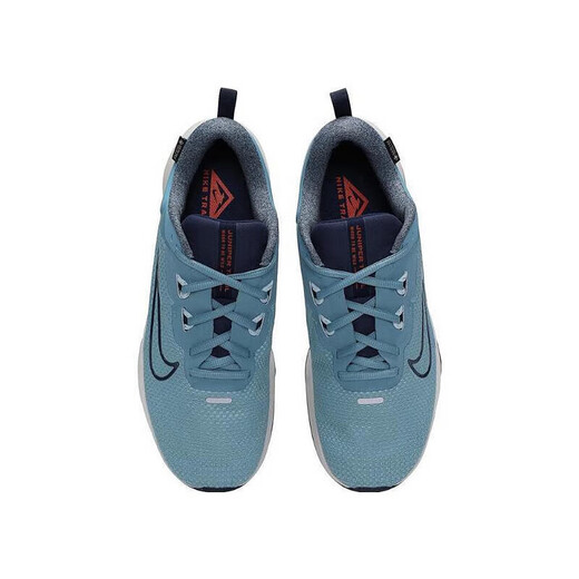 Nike (Nike) Мужские ботинки для летней новая можжевельная тропа 2 Грязающая сетчатая сетчатая спортивная кроссовка HM9734-402 Blue 40