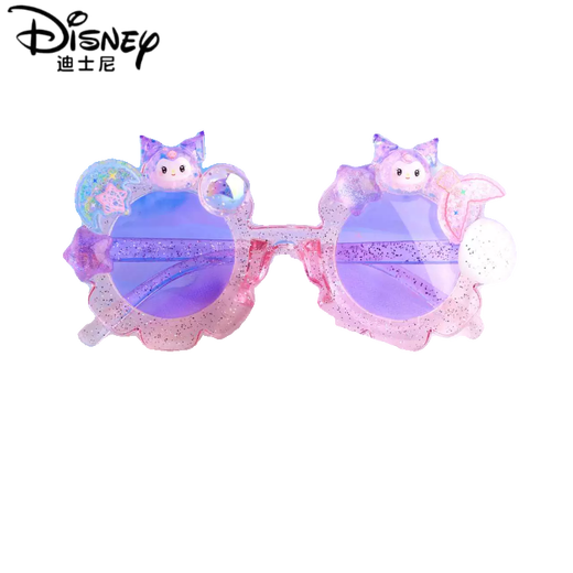 Disney (Disney) sunglasses girl children's glasses girl Princess Kulomi summer refreshing purple starfish tail cartoon sunglasses glasses P31 Kulomi 15122 3-8 years old size