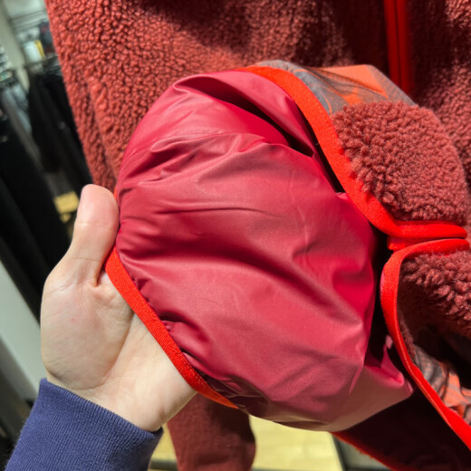 耐克（NIKE）外套男装2025夏季新款运动服摇粒绒保暖立领夹克 FZ6194-677红色新年款 L