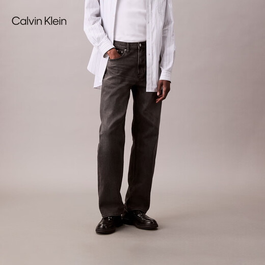 Calvin KleinJeans【复刻90系列】25春夏男士ck美式复古直筒牛仔裤4RB702G