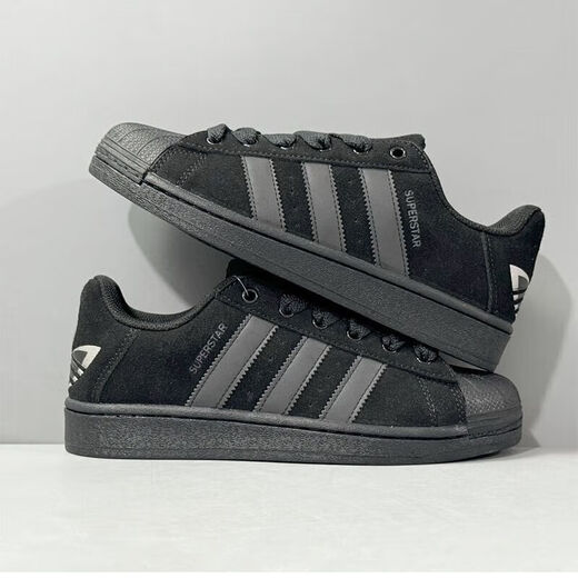 Pure original Putian shell head shoes women's black versatile retro black warrior autumn and winter sports casual shoes men's trendy white and black IF1585 36