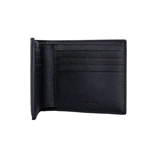 
CoaCH 3 IN 1 Wallet Compact short straps with lychee pattern, cowhide, money clip, basic package (pack + dust bag)