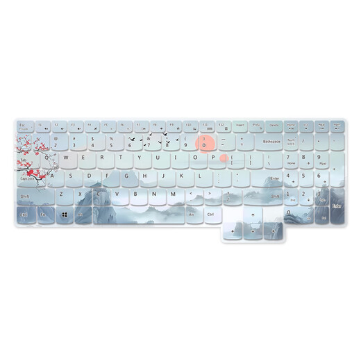 Three-color cat is suitable for the 2025 Lenovo Saveer Y9000P keyboard protective film R7000 laptop G5000 computer key film 15.6-inch dust cover waterproof complete set JP-692 Dust as a dream Y7000 20-24 models