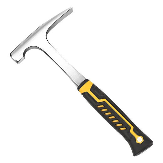 Vinoa geological exploration tool integrated hammer multi-functional hammer car sheet metal hammer outdoor pointed flat head duckbill hammer ice breaking small flat head geological hammer