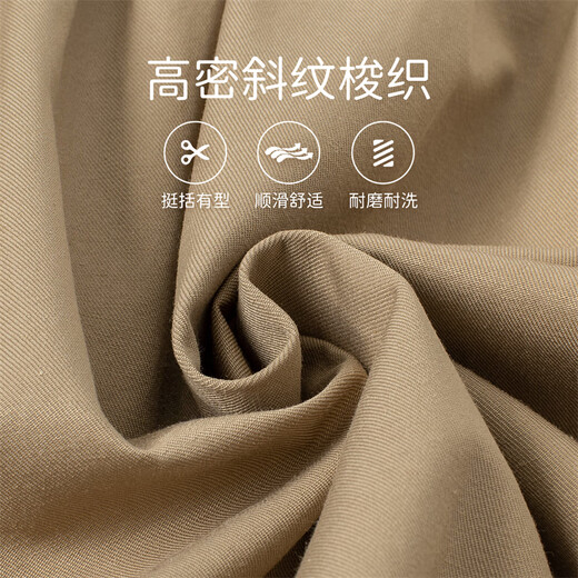 戴维贝拉（DAVE＆BELLA）2025新款大童女装中大童风衣外套儿童大衣女童秋季小女孩秋天 卡其色【常规款】 120 cm（建议身高110-120cm）