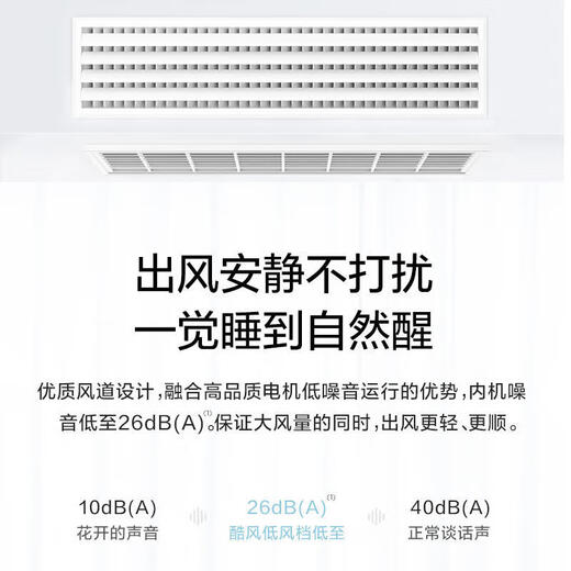 Midea central air conditioning duct machine large 1 HP / 1.5 HP / 2 HP / 3 HP P variable frequency cooling and heating single cooling one for one sample machine embedded duct machine for living room and bedroom second hand 2 HP - fixed frequency cooling and heating Energy saving + wide-angle air supply Does not include auxiliary material package installation