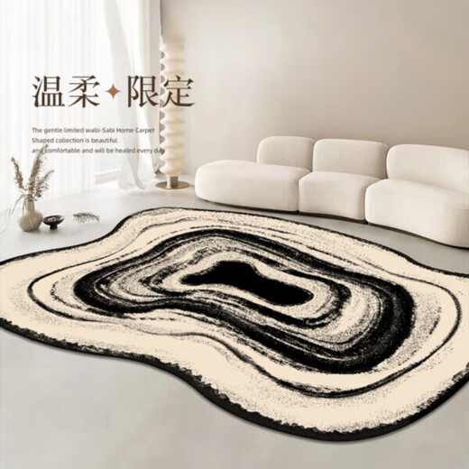 Zhenshinu 2024 neuer Stil kostenlos waschbarer und wischendes Wohnzimmer Teppich Persönlichkeit Wasabi Schlafzimmer Tea Tischdecke verdickte trendige Fußbodenmatte Wenwan-15862 180 cm*250 cm (geeignet für kleine und mittelgroße Wohnzimmer)