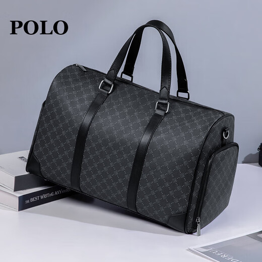 POLO travel bag men's business large capacity short-distance business trip commuter luggage bag handbag independent shoe compartment storage