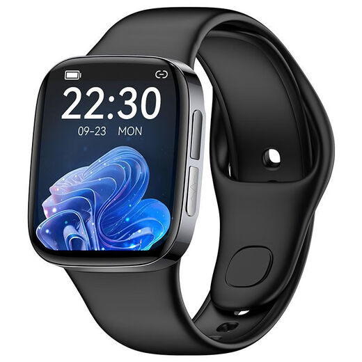 Machine Xiaomi adaptée aux montres intelligentes de qualité médicale, montres à glycémie non invasive, pression artérielle, moniteur d'acide urique lipidique, bague sportive, noir sport