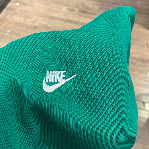 耐克（NIKE）外套男士2025春秋季新款针织开衫V领线衫休闲夹克上衣 FN3899-365绿色 L