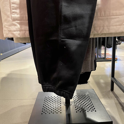 耐克（NIKE）运动裤男裤 2024秋冬新款户外出行针织时尚百搭保暖休闲长裤 DX1365-010/黑色加绒 S