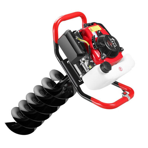
Wuyang Honda Wuyang Honda high-power gasoline pit drilling pile driving wire vertical pole hole drilling tree planting orchard fertilization machine accessories imported Wuyang Honda high-power ground drilling two-stroke 698cc with 4 cm drilling bit