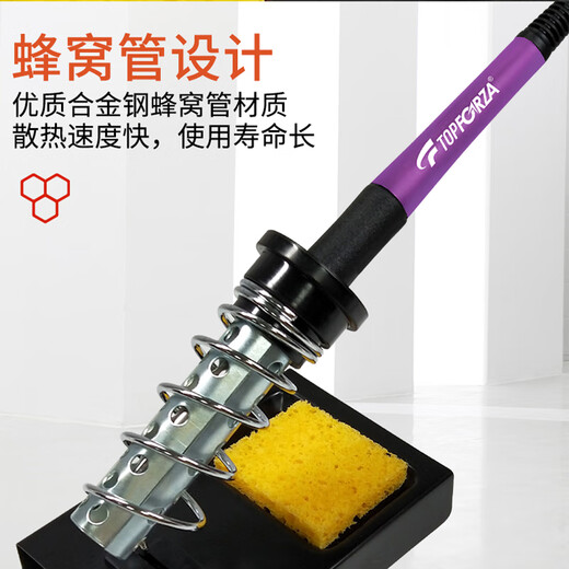 TOPFORZA high temperature resistant soldering iron stand with high quality absorbent sponge portable multifunctional soldering aid OS-0901