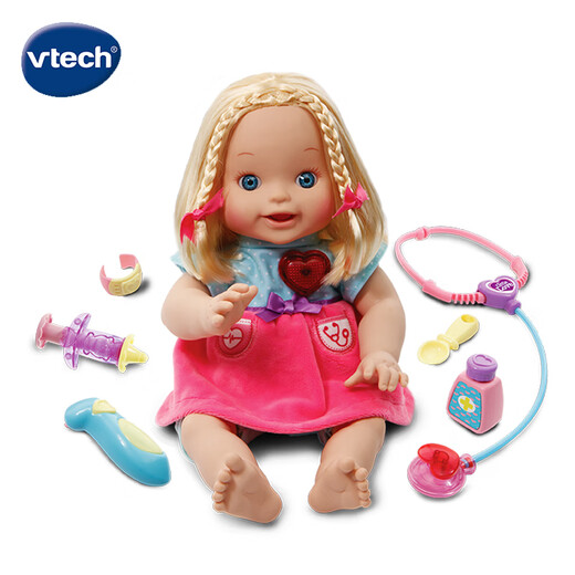 
VTECH children's toys 2-5 years old dolls smart diagnosis and treatment dolls to celebrate the house girl's birthday gifts Smart diagnosis and treatment dolls [2 years old +]
