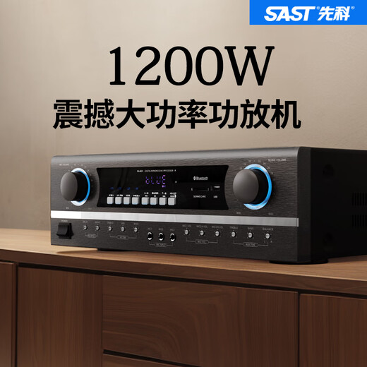 先科家庭ktv音响套装点歌机卡拉ok点唱一体机全套会议室家用家庭影院K歌全套电视客厅专业唱歌组合音箱 10寸音响10单元+功放+充电话筒+2T点歌机