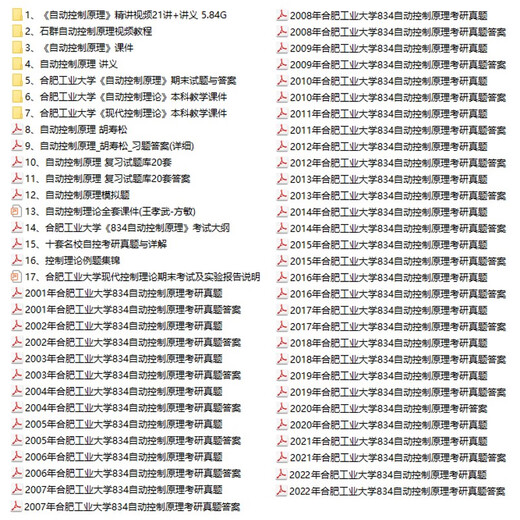 【自营新品现货】2024年合工大834自动控制理考研真题合肥工业大学834自动化初试包邮 纸质版