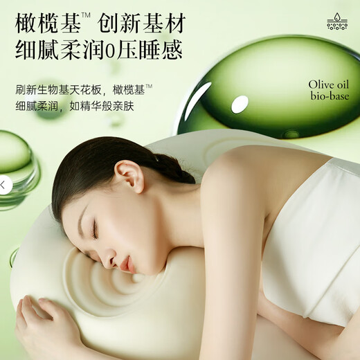 Jiu Doctor's tight plastic turbine pillows, a pair of memory foam pillow core, a pillow case gift box, bio-based structure, anti-wrinkle, large size 66*38*12cm (one pair) green