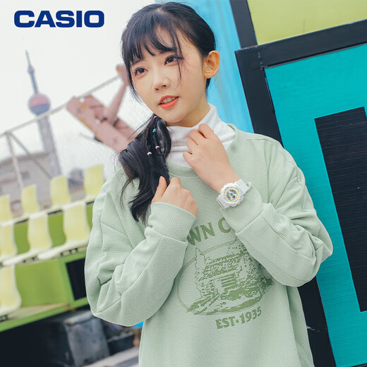 Casio (CASIO) watch female BABY-G Harajuku sports electronic student Japanese and Korean watch gift for girlfriend BA-110XTM-7A