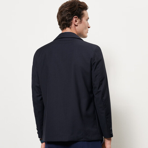 Shanshan Jacke Herren Frühlings- und Herbst-Revers sind knusprig und reibungslose administrative Kader-Kader-Männer mit hoher Dichte.