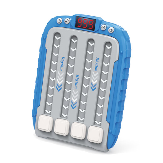 Dongzhitiandi Music Rhythm Master Game Machine Velocidad empujando y empujando el nivel del juego Presionando el Racing Palm Dance Machine's Key Toys Music Rhythm Game Machine