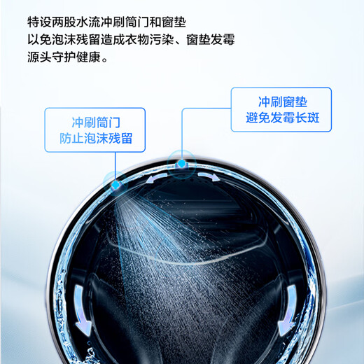 Haier Drum Waschmaschine Vollautomatisch 8/10 Jin [Jin ist gleich 0,5 kg] Ultra-dünn eingebettete kleine Haushalts-energieeffiziente energiesparende Frequenzumwandlung Dehydration und Sterilisation Milbe große Kapazität 14126 Upgrade 33S [10 Jin [Jin gleich 0,5 kg]] Intelligent-Veröffentlichung + 1.1 Waschenverhältnisse