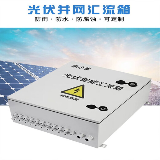 Photovoltaic lightning protection DC combiner box grid-connected distribution box complete set 2 in 4 in/6 in/8 in 1 out 500/1000v 2 in 1 out 500V