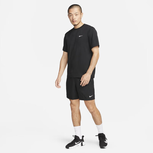 耐克（NIKE）短裤男运动裤舒适训练跑步健身训练休闲篮球短裤 DV9858-010 黑色/男款 XL