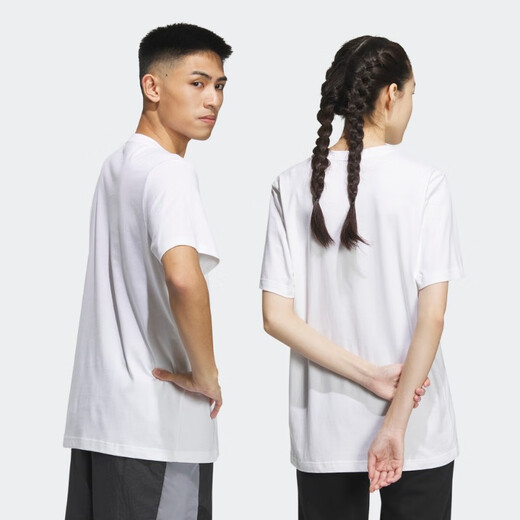 阿迪达斯NEO男女运动短袖T恤 IP3884&IP3885&IP3887 IP3884 XS