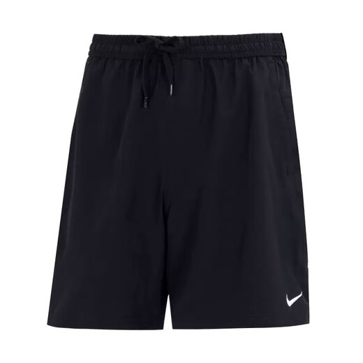 耐克（NIKE）短裤男裤2025夏季运动裤宽松透气休闲裤宽松梭织五分裤篮球裤外穿 速干DV9858-010黑色 S 推荐100-120斤