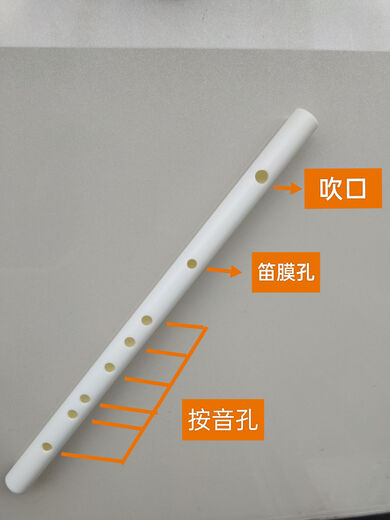 
Pispic PPR Water Pipe Flute Huangtiandi Flute beginner pure handmade students adult playing photos ancient style instrument bamboo flute D tune without flute film hole