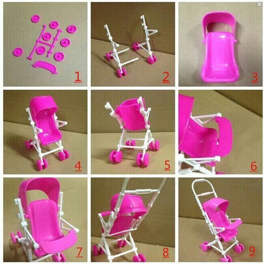 Haole Shuangyang Girls Dress Up Doll Set Big Gift Box House Toy Princess Girls Play House Birthday Gift Villa Store Four Dolls with 62 Products Va