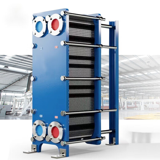 Plate heat exchanger titanium plate plate sealing strip cold and heat exchanger oil water cooler heating bath stainless steel WL5-8