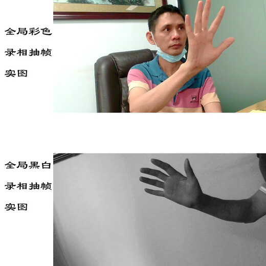 Global shutter USB camera/machine 1000/120 frame module high frame rate industrial camera high-speed capture module high-speed 2 million color 60 frames clear image + small square case