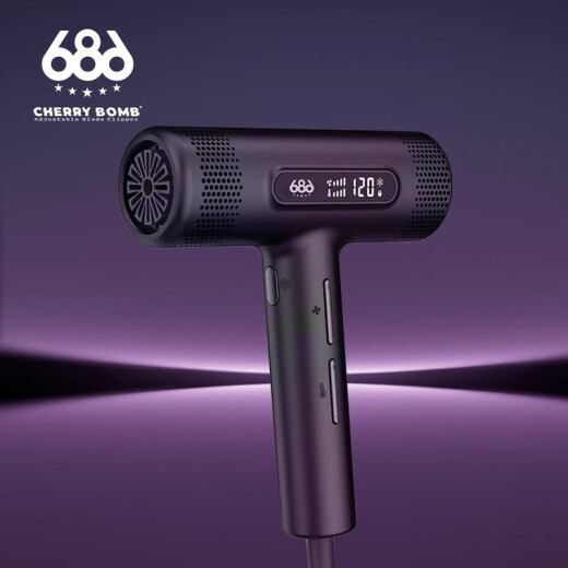 Cherry Bombcb Cherry 686 Serie 110,000 giros de alta velocidad Viento eléctrico sin escobillas soplando el cuidado de cabello de ión negativo