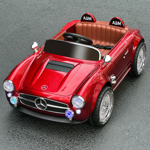 
Kangshuai Aibeimei children's electric car four-wheeled seats can be remotely driven by people 1-3-6 years old 5 toy cars kids and babies drive children's strollers High-end white: leather seat + remote control + trunk Early education music mobile phone Bluetooth