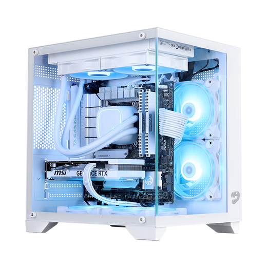 Minglongtang i5 12400F/ 13400F/5050/5060/5060TI graphics card assembly computer game office DIY desktop sea view room live broadcast e-sports host black myth high-end version i5 13400F/RTX5060 8G single host