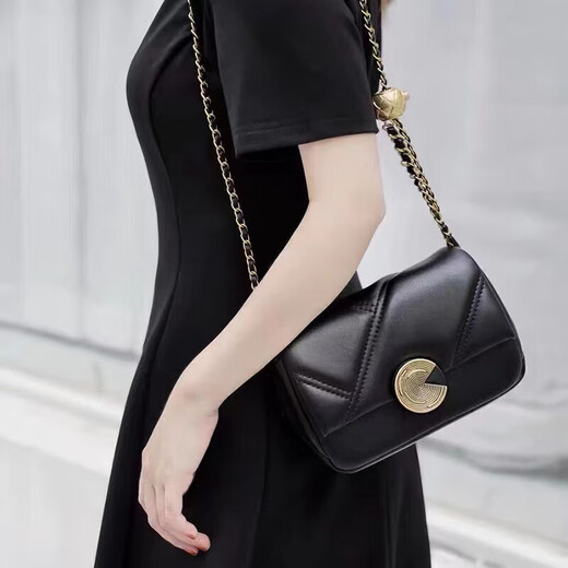 
chongsukei light luxury women's bag fashionable diamond chain bag women high-end niche versatile one-shoulder crossbody bag women CK-9227 goose yellow birthday gift women