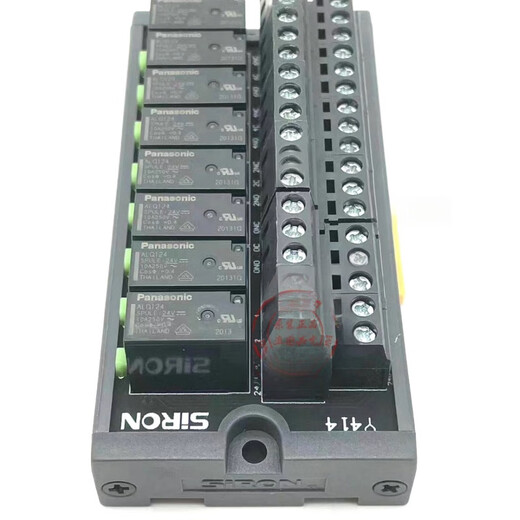 Original SIRON 8-bit relay module Y414 DC24V 8-way relay module Y414