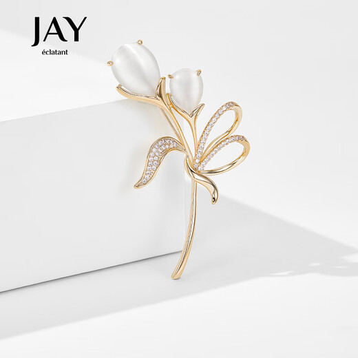 Jay brooch, high-end female corsage, accessories, pin gift box, birthday gift for mother, mother-in-law, elders
